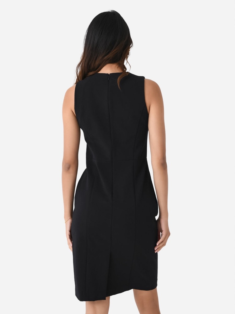 VINCE Women's Seamed Front Sheath Dress NWT size 4 - Picture 4 of 8